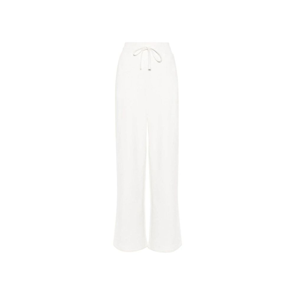 Gucci — Jogging en coton blanc à taille ajustable