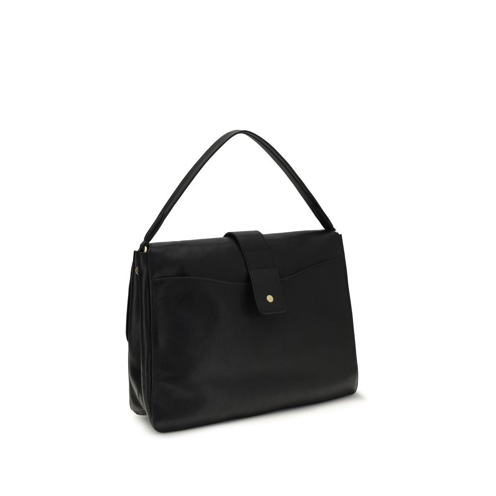Burberry – Sac à main Rider Medium en cuir avec bandoulière