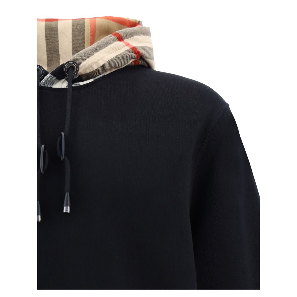 Burberry – Hoodie Samuel en coton noir