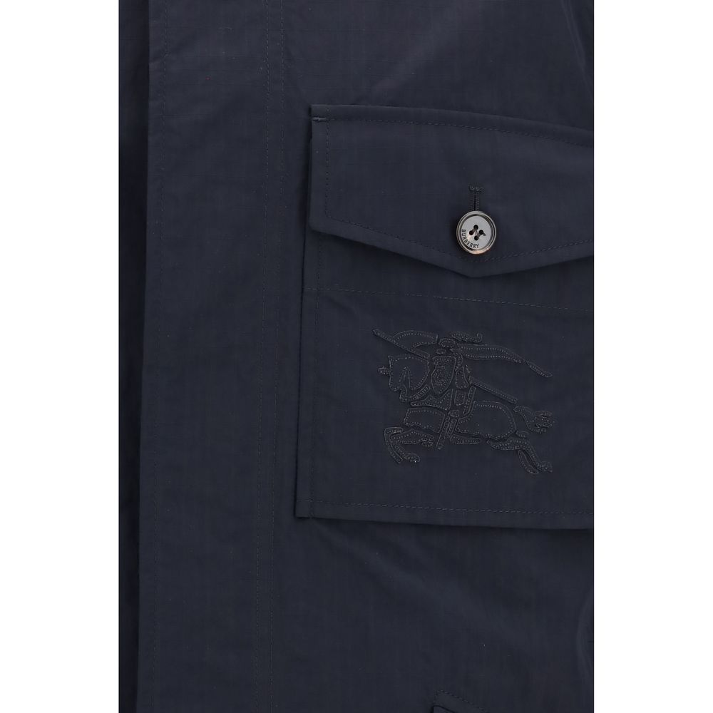 Burberry – Veste Bradmore en nylon avec broderie EKD