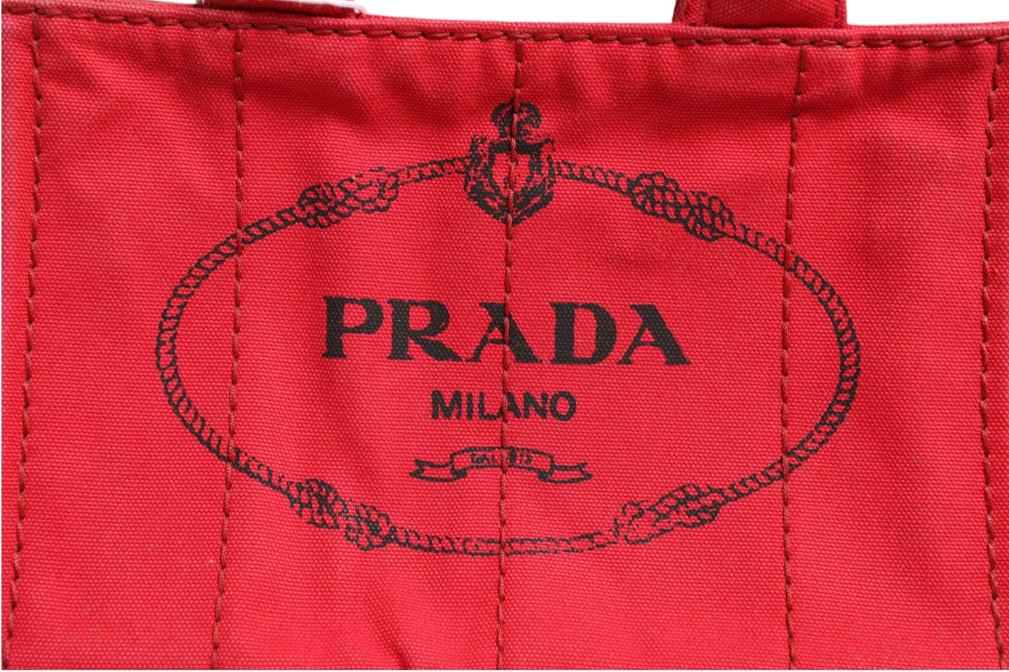 Prada – Sac cabas Canapa Mini en toile