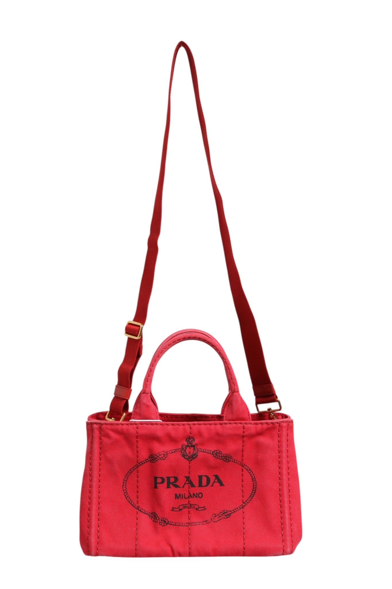 Prada – Sac cabas Canapa Mini en toile