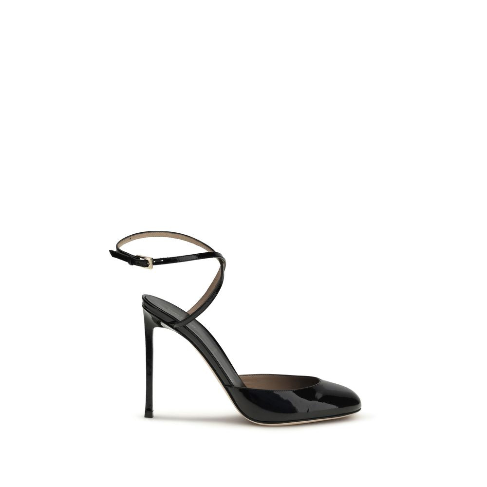 Tom Ford – Escarpins Selen en cuir verni avec bride cheville