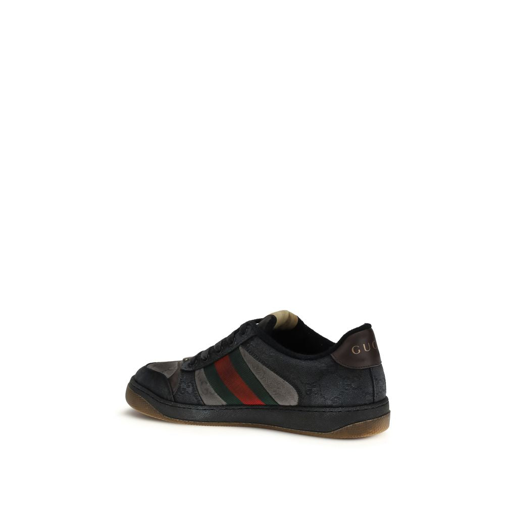 Gucci – Sneakers Screener en toile GG effet délavé