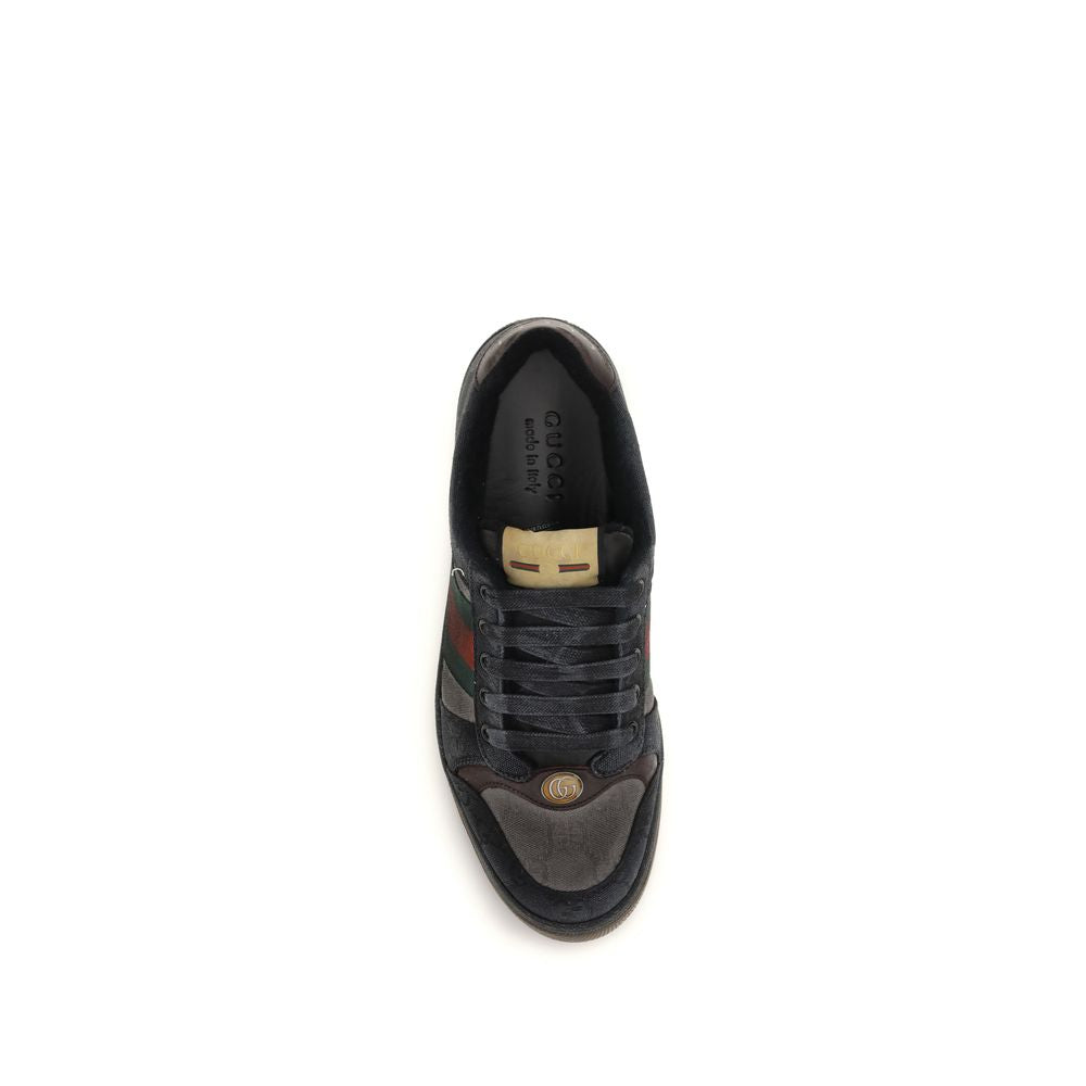 Gucci – Sneakers Screener en toile GG effet délavé
