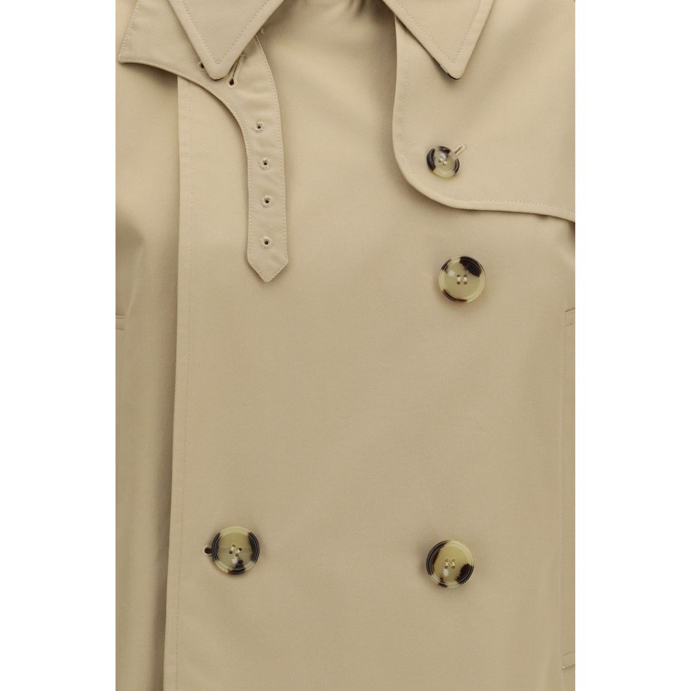 Burberry – Trench court Mayfair en gabardine de coto