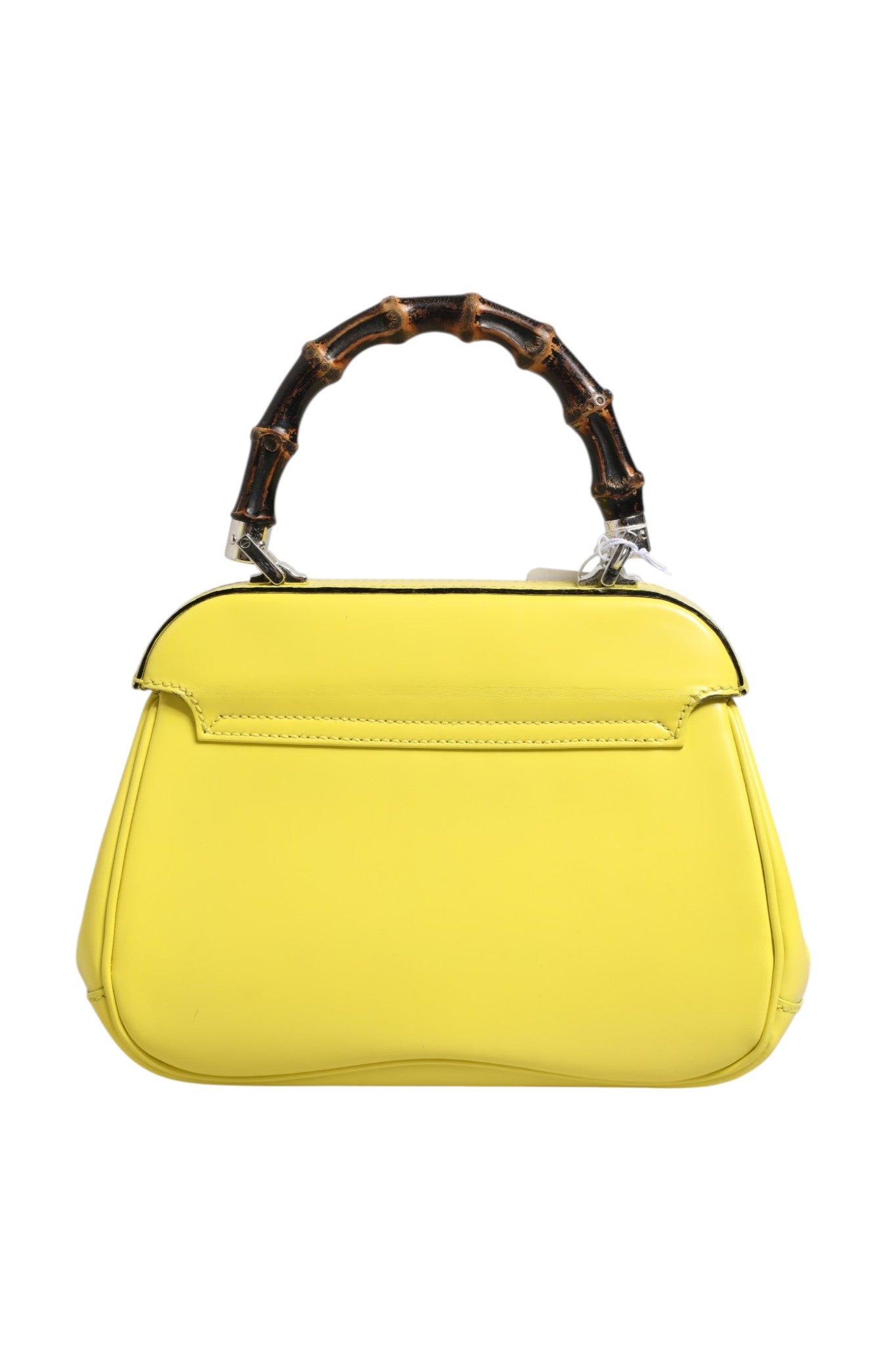 Sac – État B+ en cuir jaune avec bandoulière