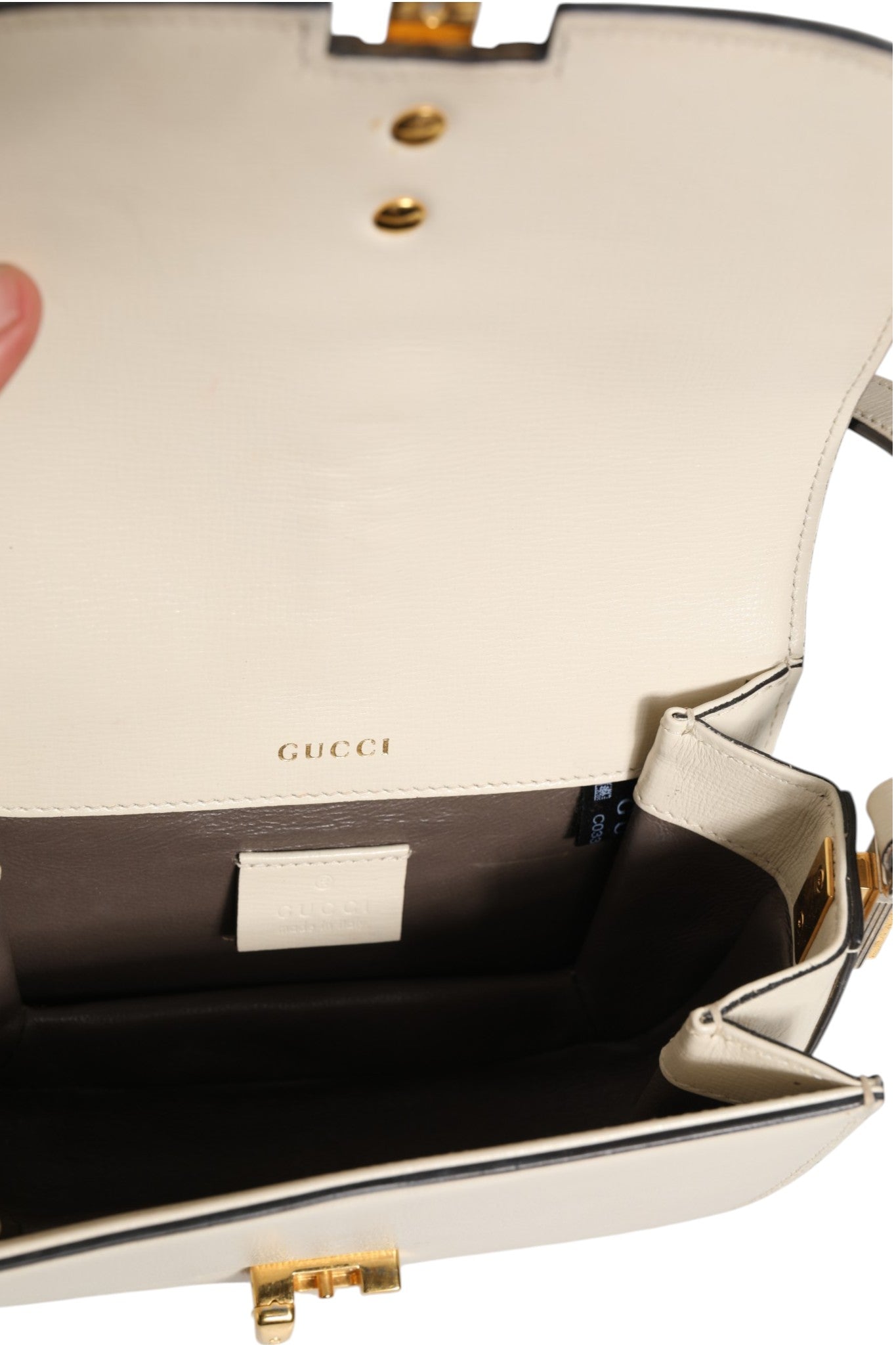 Gucci – Sac seau GG Marmont en cuir matelassé chevron