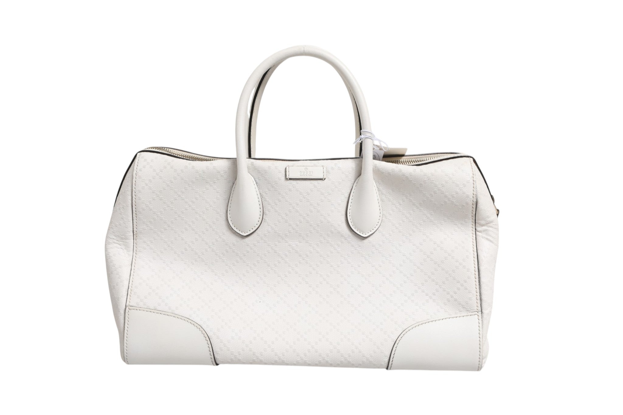Sac Boston Medium en cuir Diamante