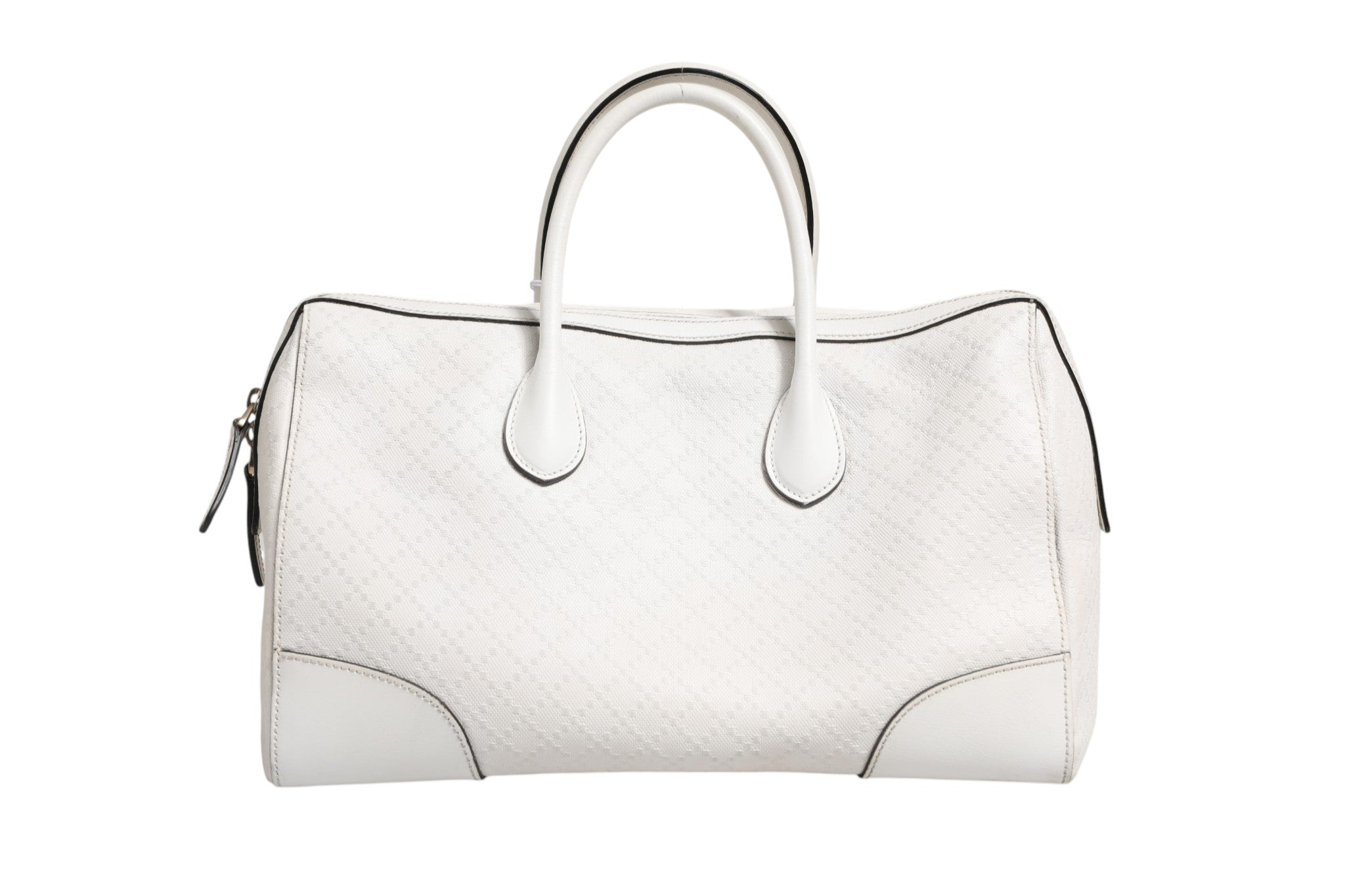 Sac Boston Medium en cuir Diamante