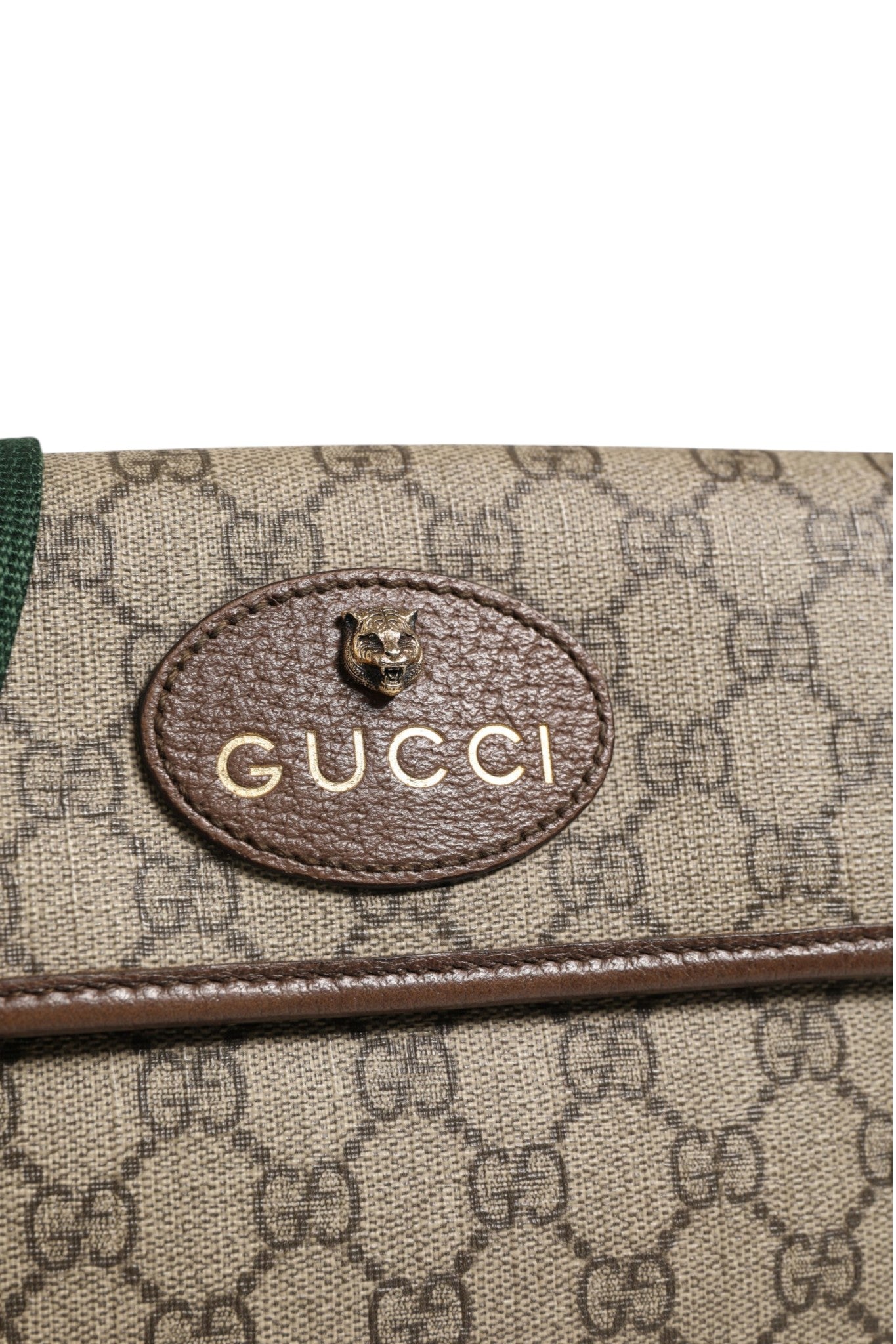 Sac ceinture Supreme Monogram Neo Vintage Web marron