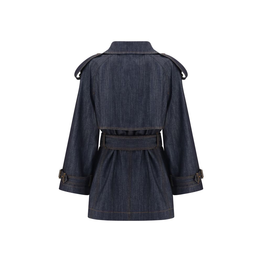 Burberry – Trench court Fitzrovia en coton