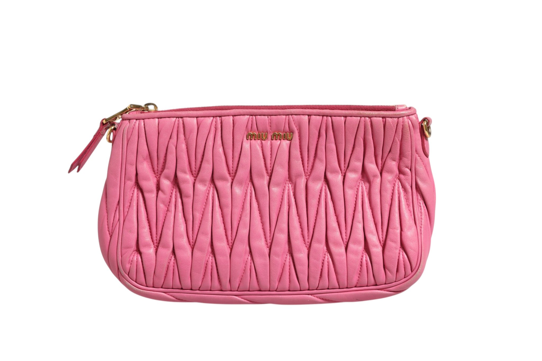 Sac porté épaule en cuir matelassé