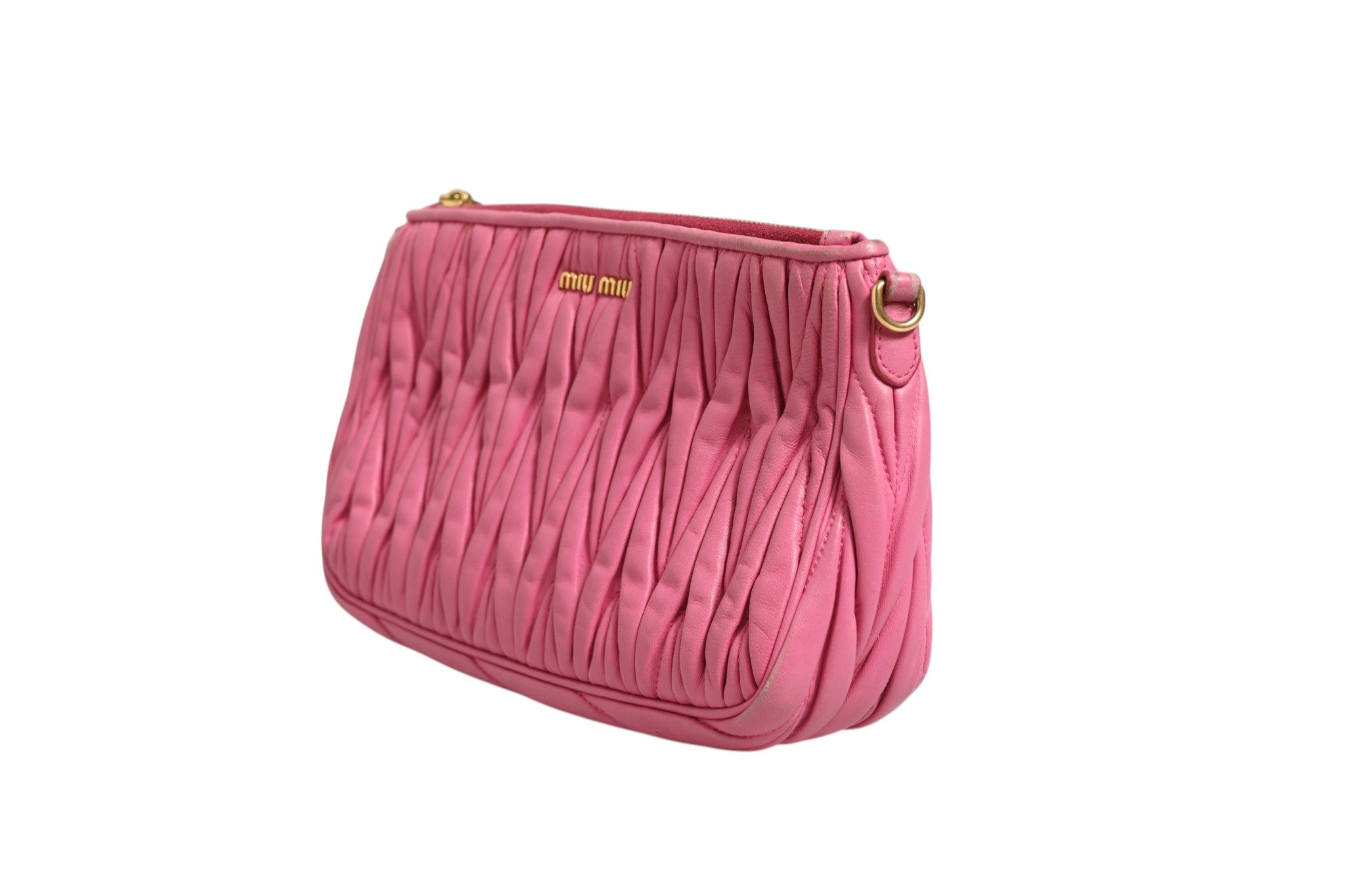 Sac porté épaule en cuir matelassé