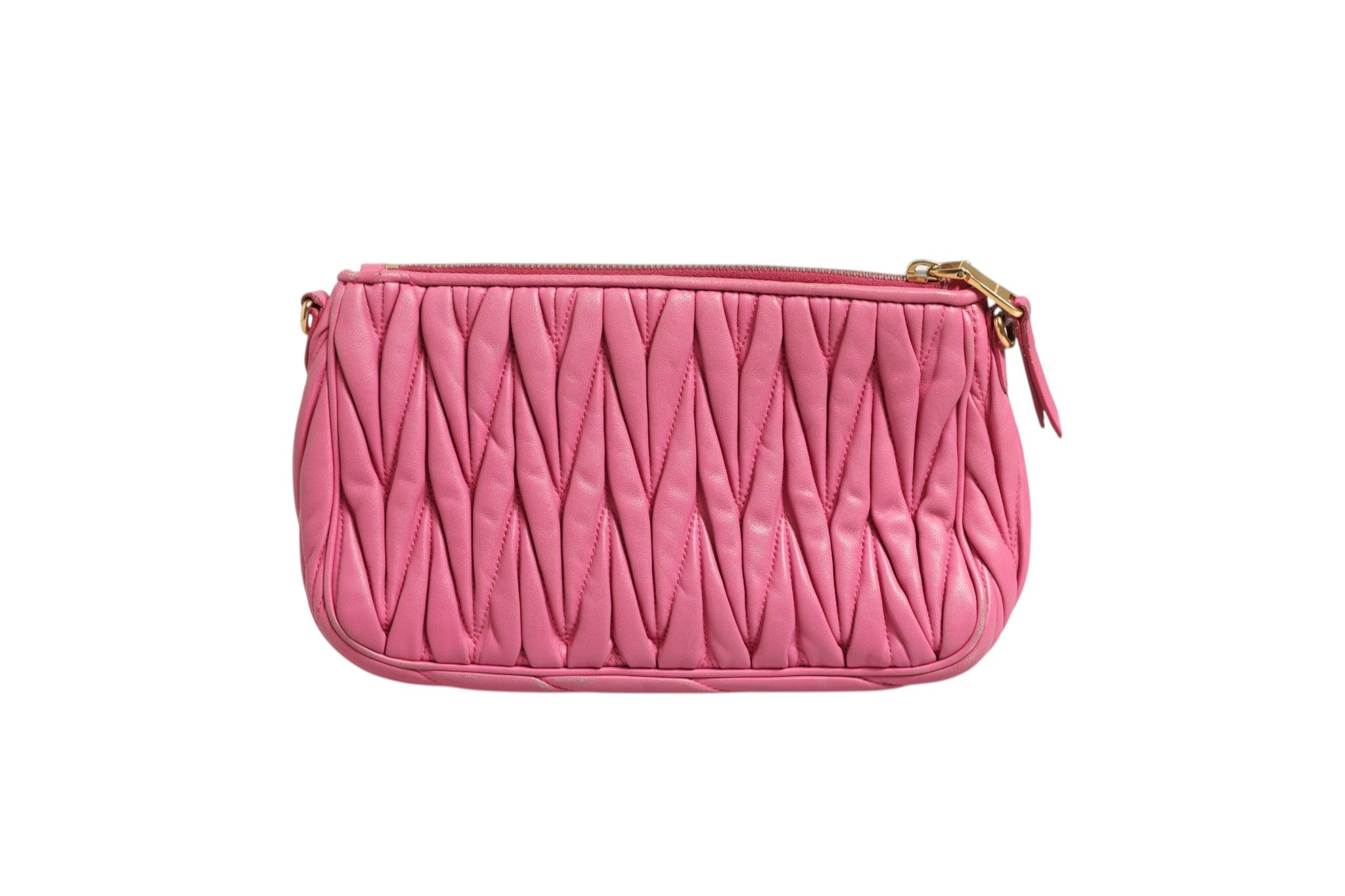 Sac porté épaule en cuir matelassé