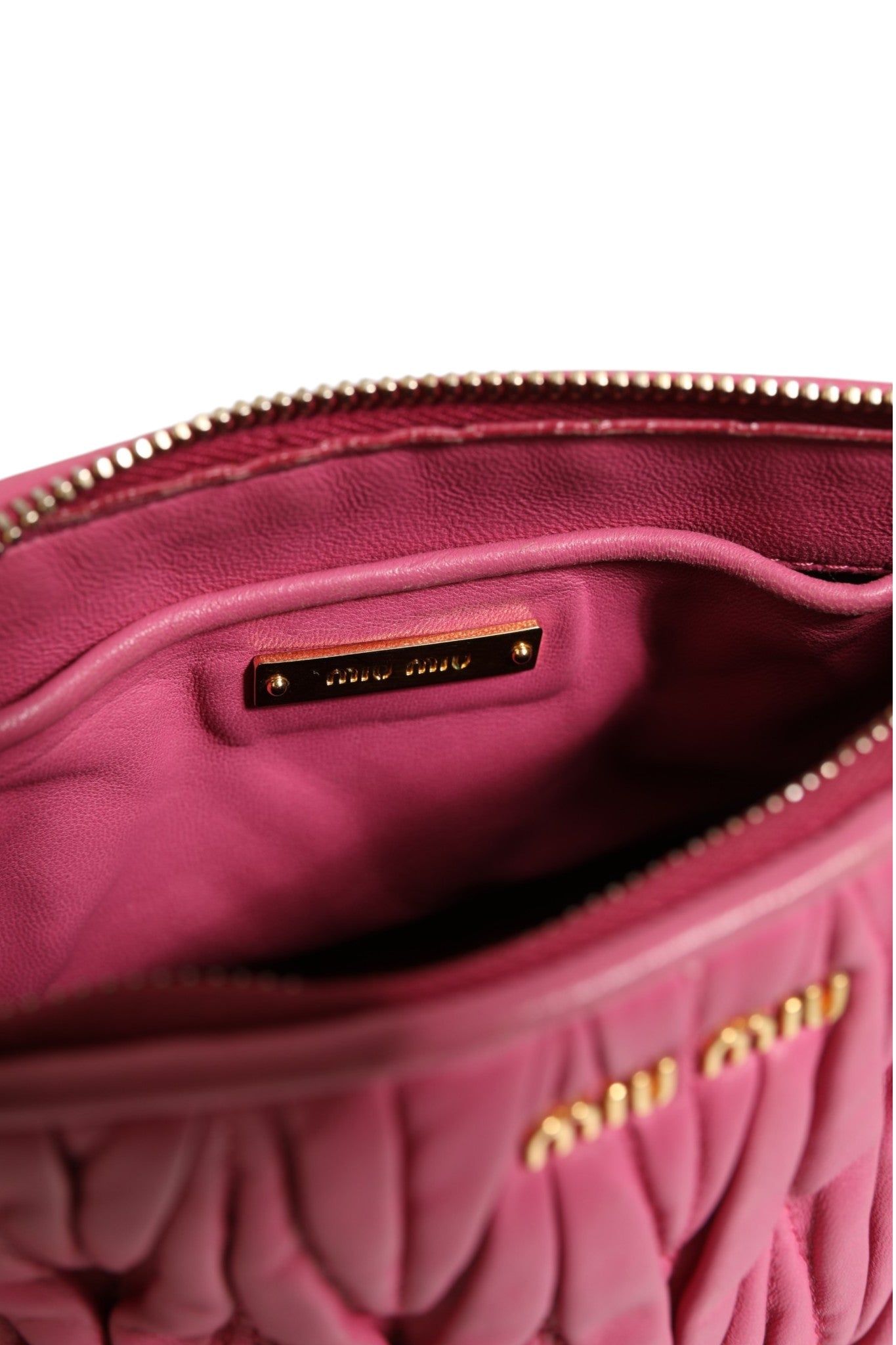 Sac porté épaule en cuir matelassé