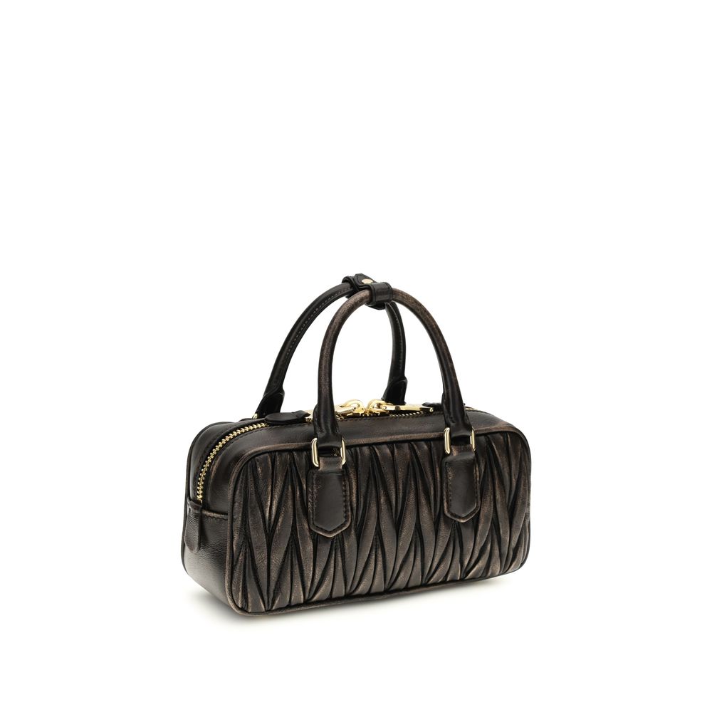 Miu Miu – Sac à main Arcadie en cuir nappa matelassé