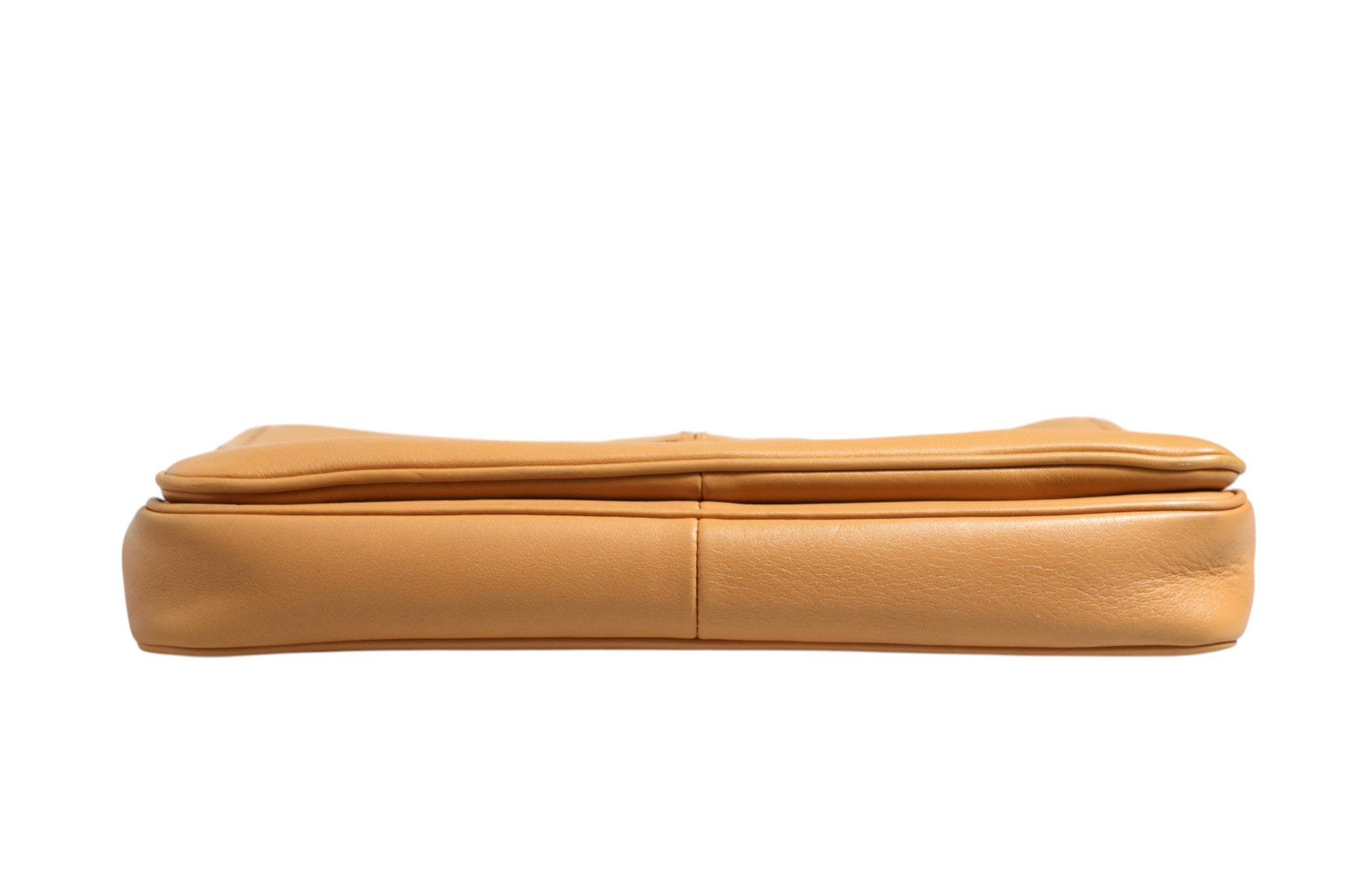 Sac porté épaule Sidonie en cuir grainé beige