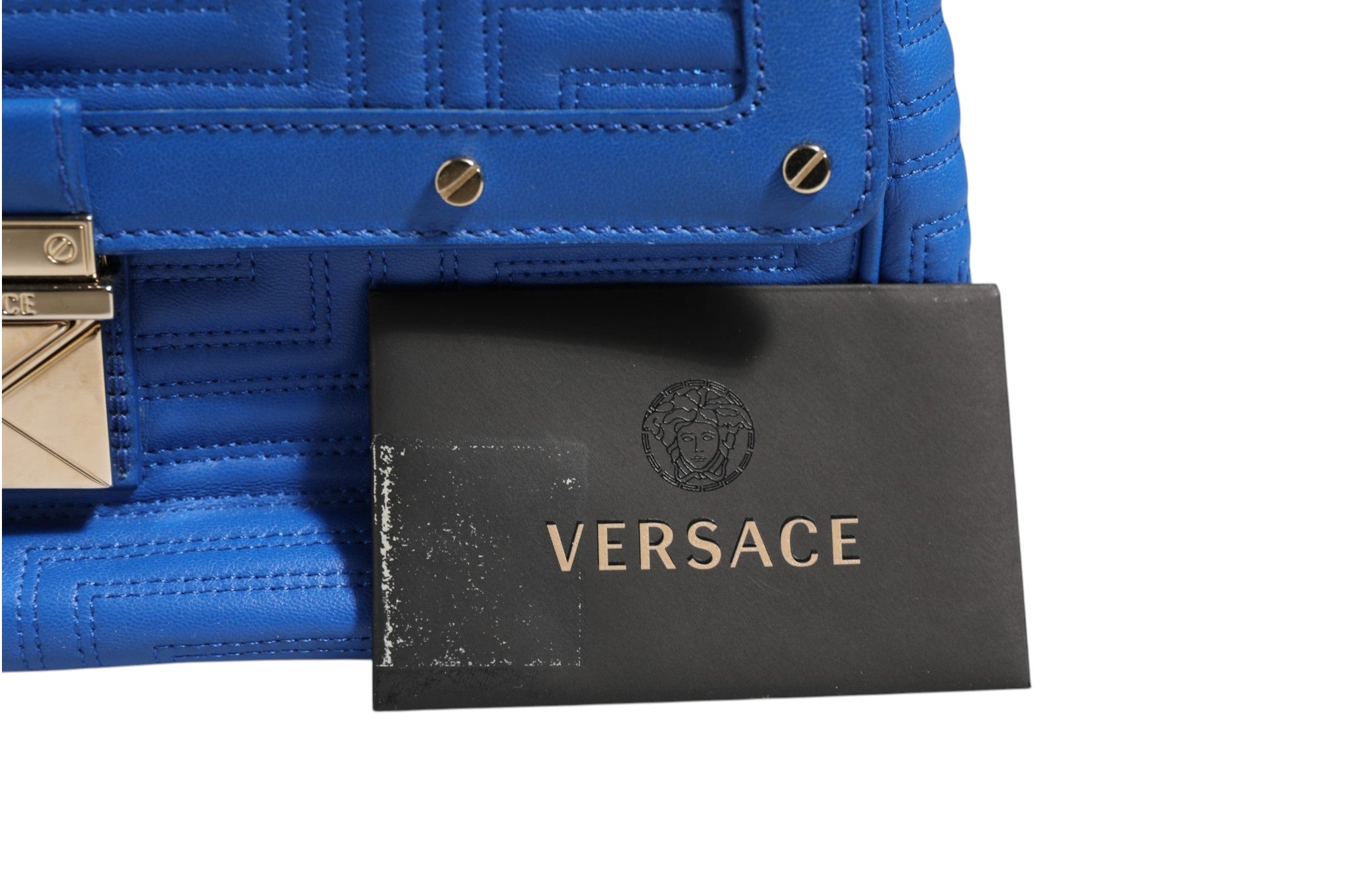 Sac porté épaule Couture en cuir matelassé