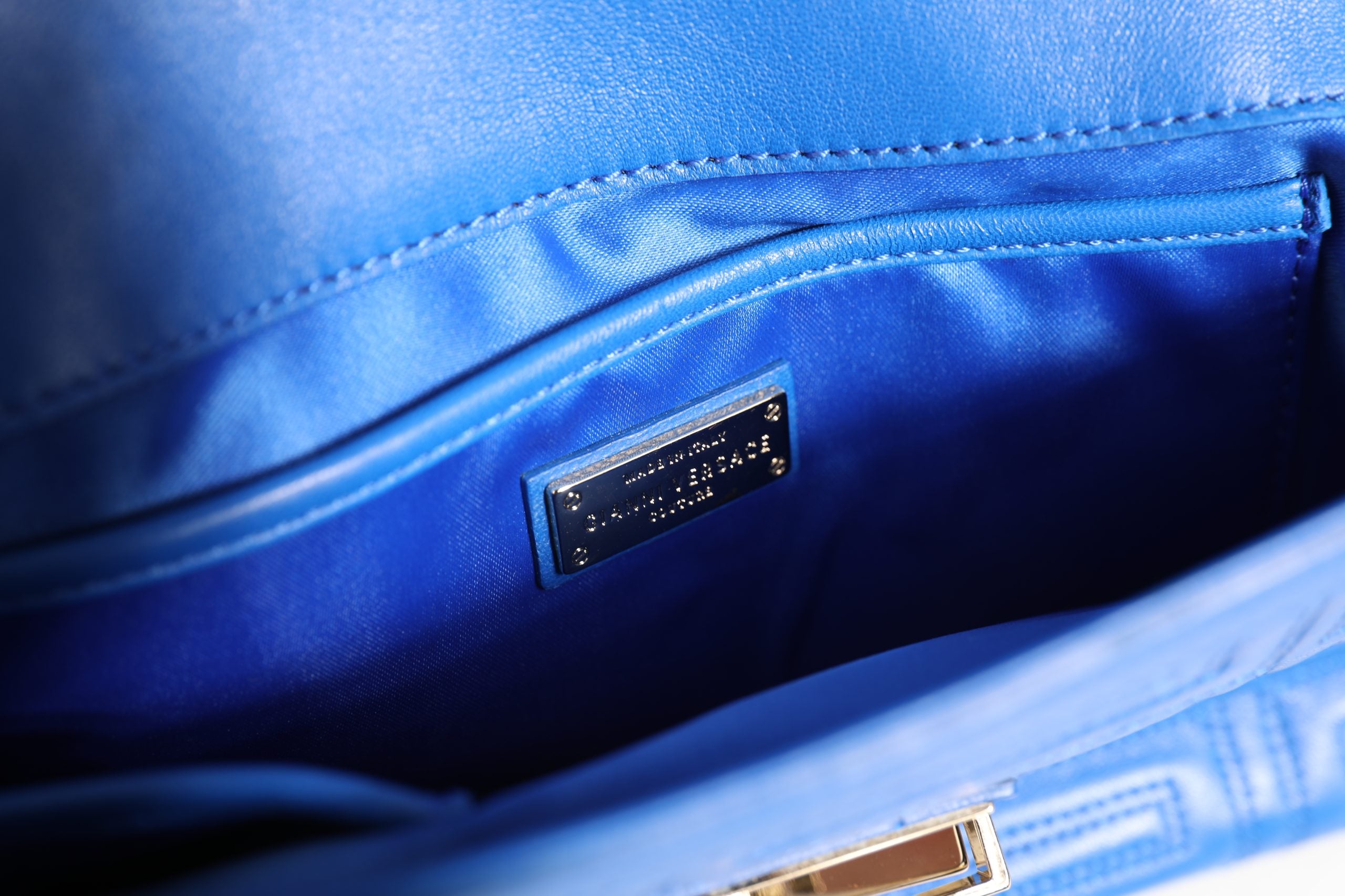 Sac porté épaule Couture en cuir matelassé