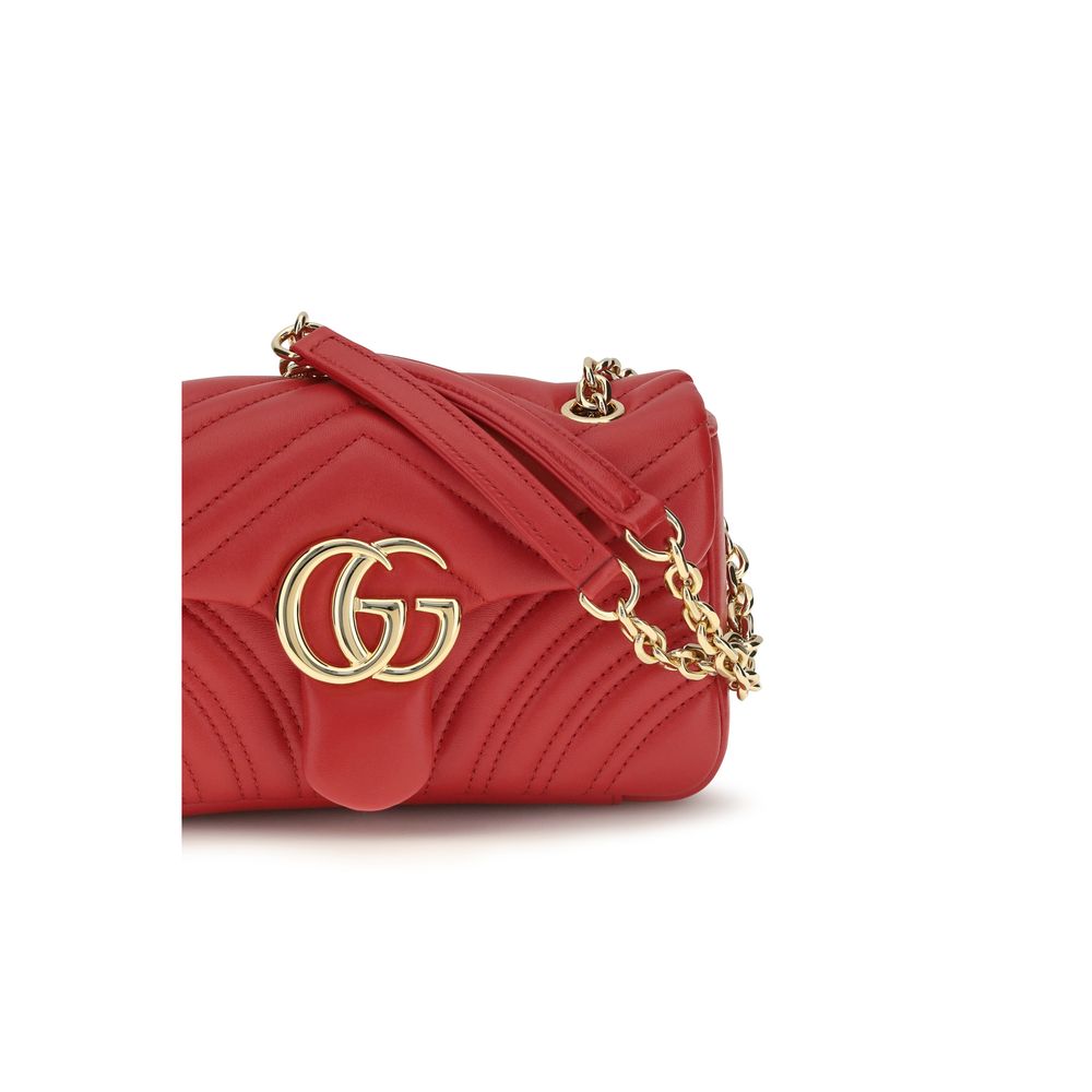 Gucci – Sac porté épaule GG Marmont Mini en cuir