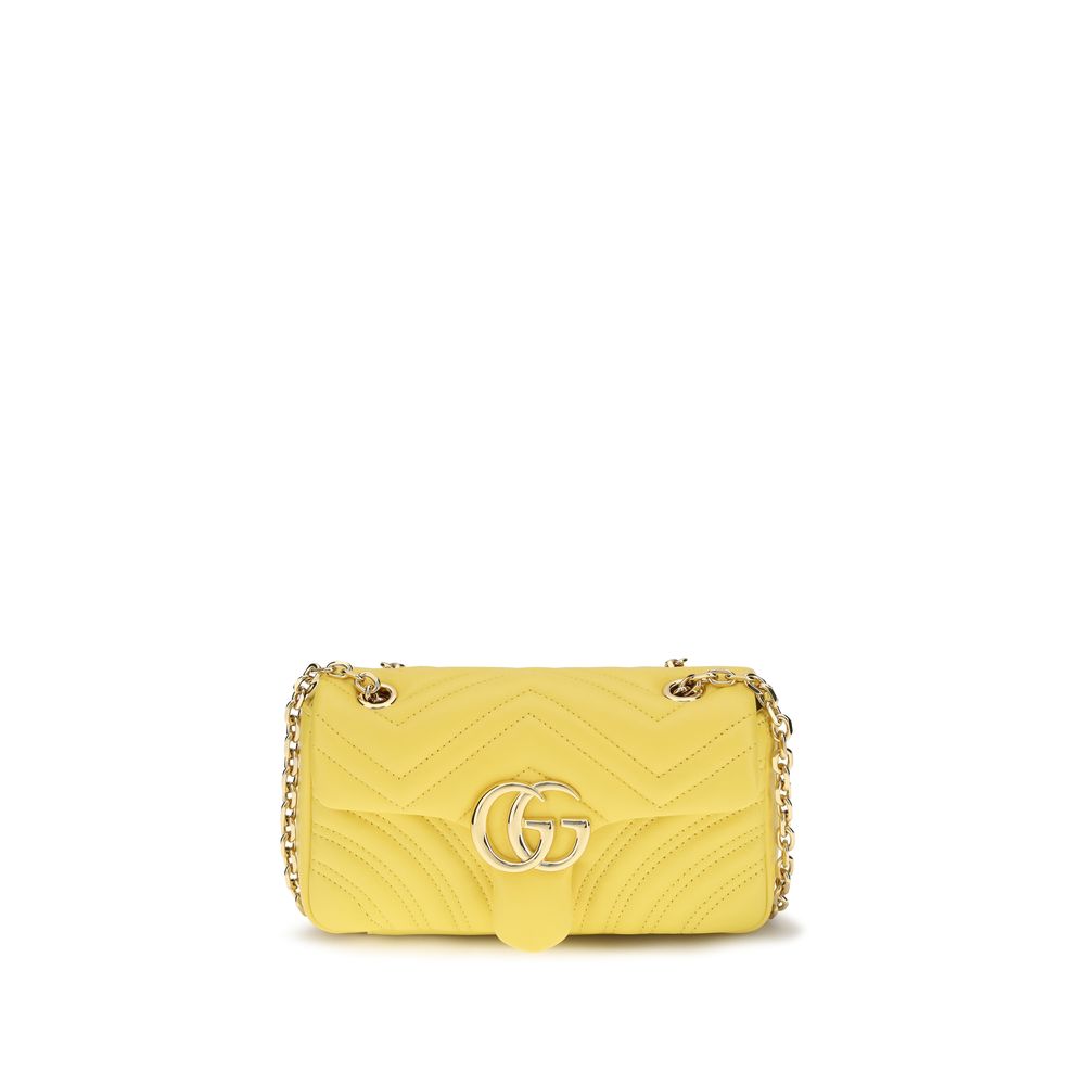 Gucci – Sac porté épaule GG Marmont Mini en cuir