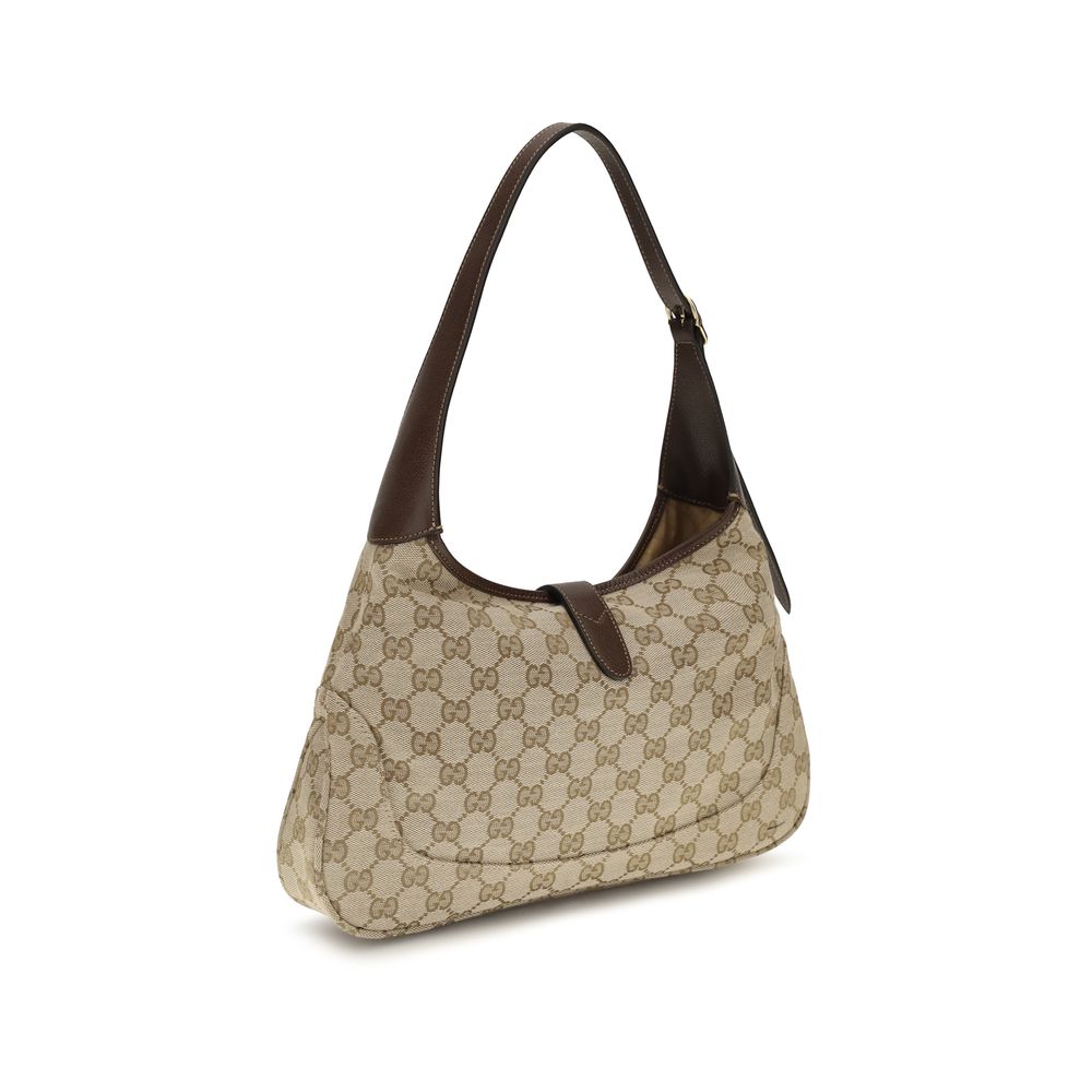 Gucci – Sac porté épaule Jackie 1961 Medium en tissu GG