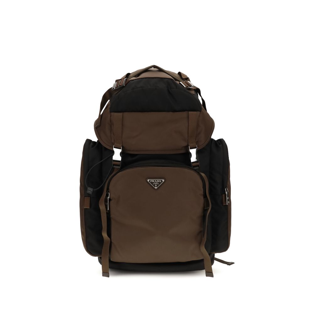 Prada – Sac à dos Re-Nylon avec poches zippées