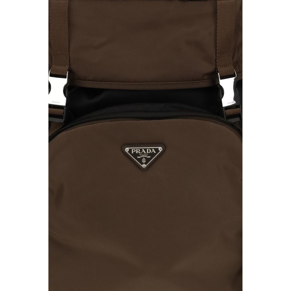 Prada – Sac à dos Re-Nylon avec poches zippées
