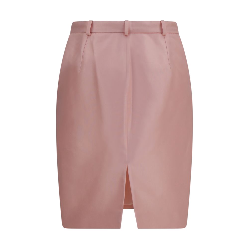 Gucci – Jupe en faille de soie rose