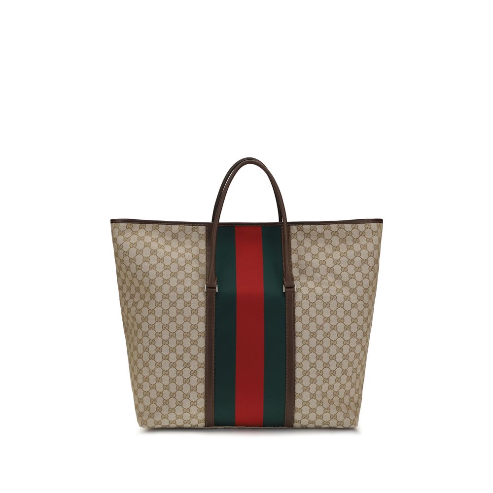 Beige Fabric Shoulder Bag