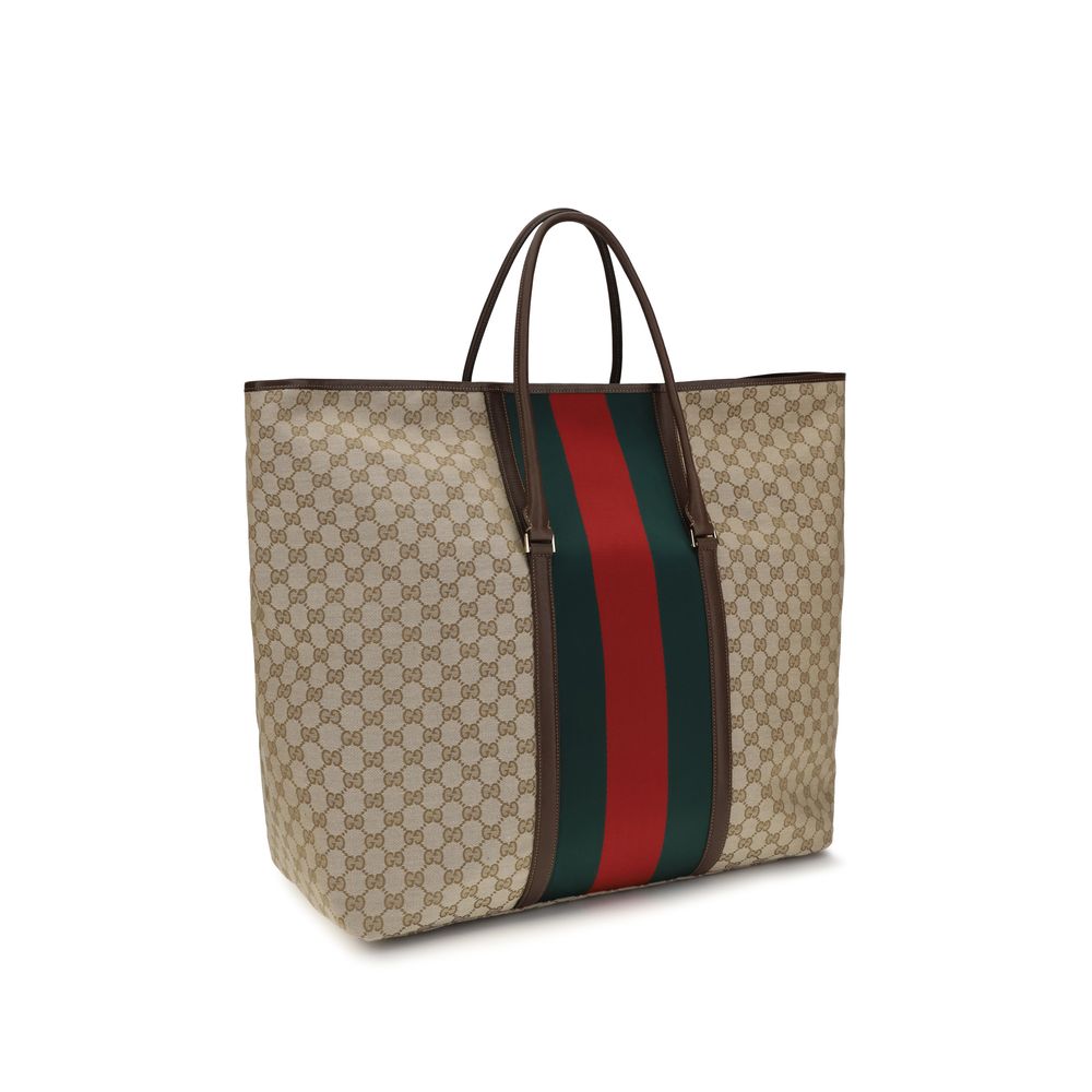 Beige Fabric Shoulder Bag