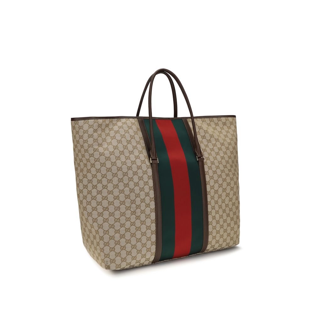 Beige Fabric Shoulder Bag