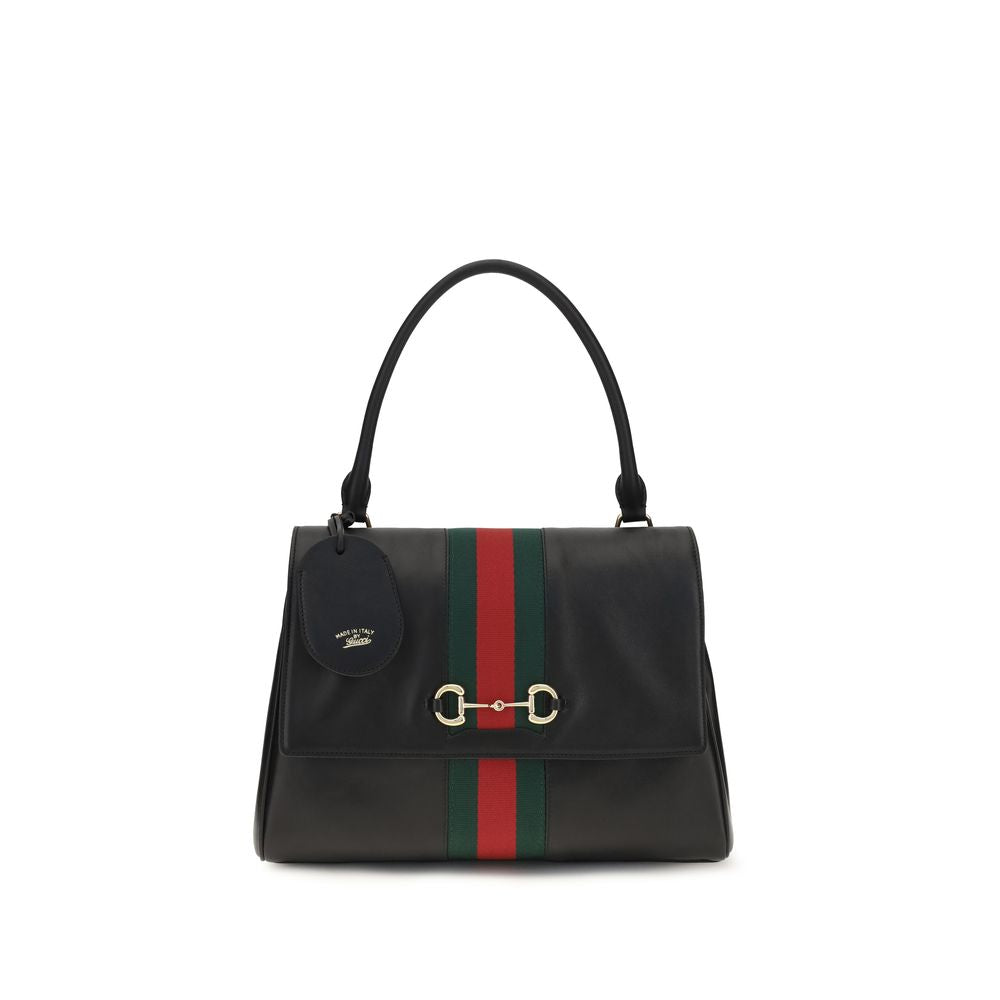 Gucci – Sac à main Paparazzo Medium en cuir