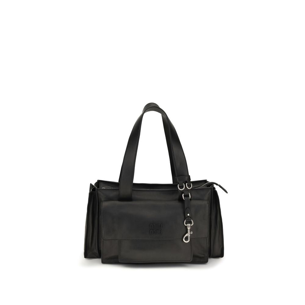 Miu Miu – Sac porté épaule Utilitaire en cuir