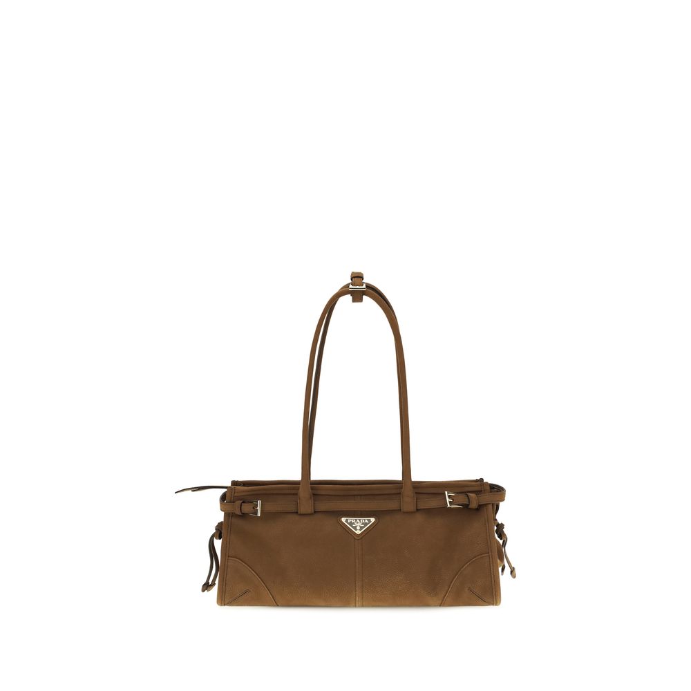 Prada – Sac à main Bonnie Medium en nubuck