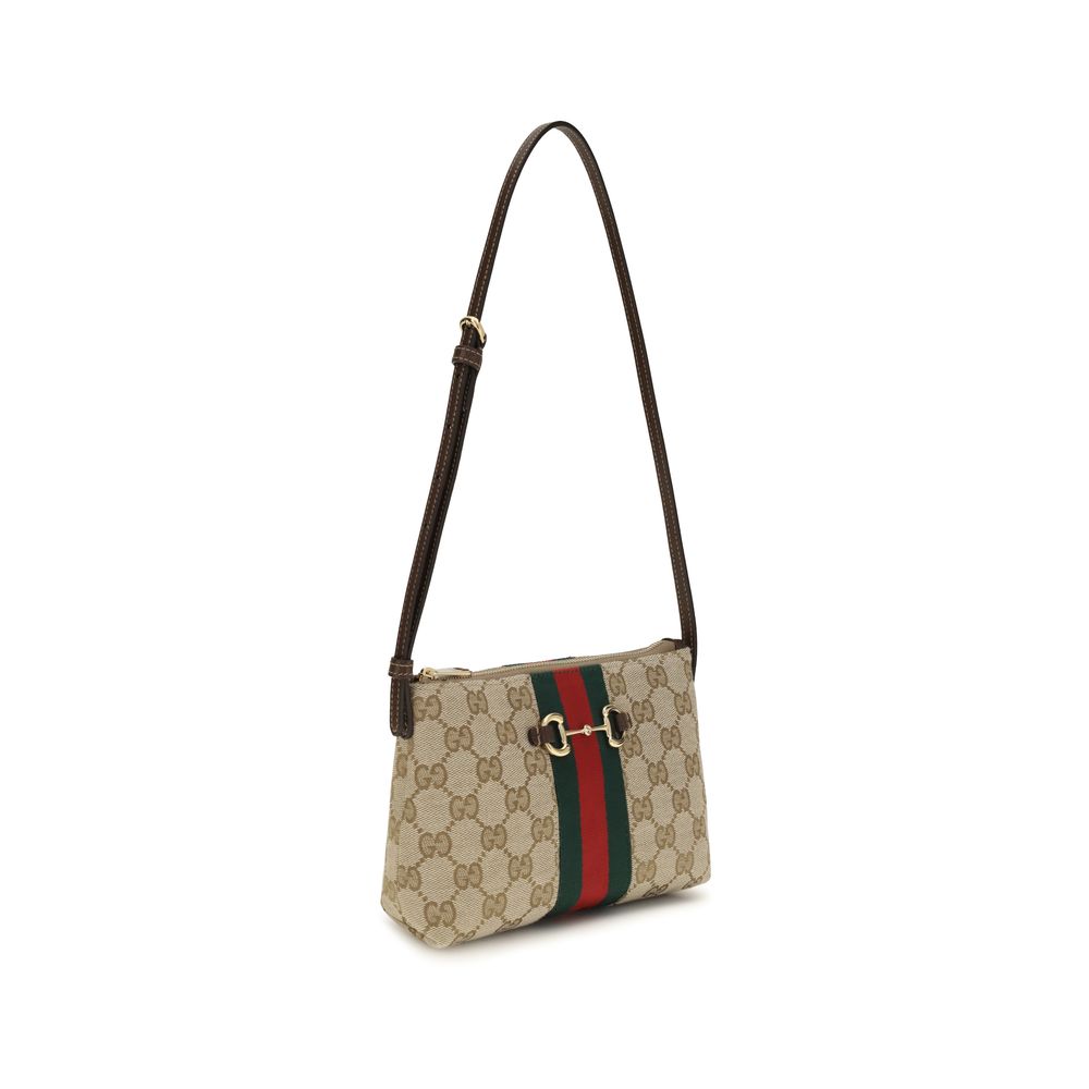 Gucci – Sac porté épaule GG avec Horsebit