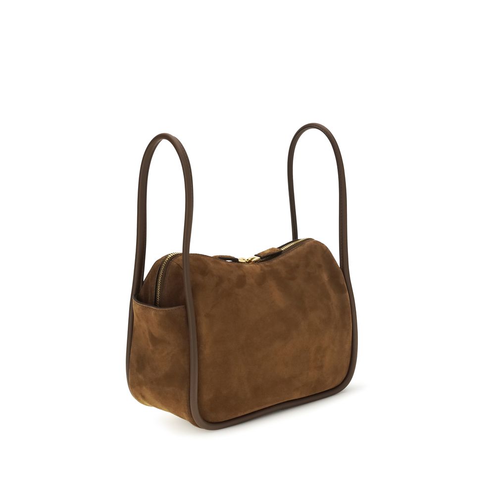Prada – Sac à main Darling en suède