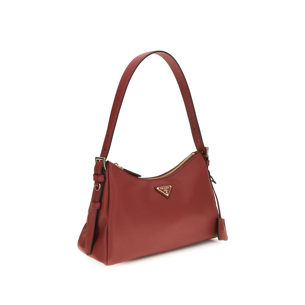 Prada – Sac porté épaule Aimée Medium en cuir