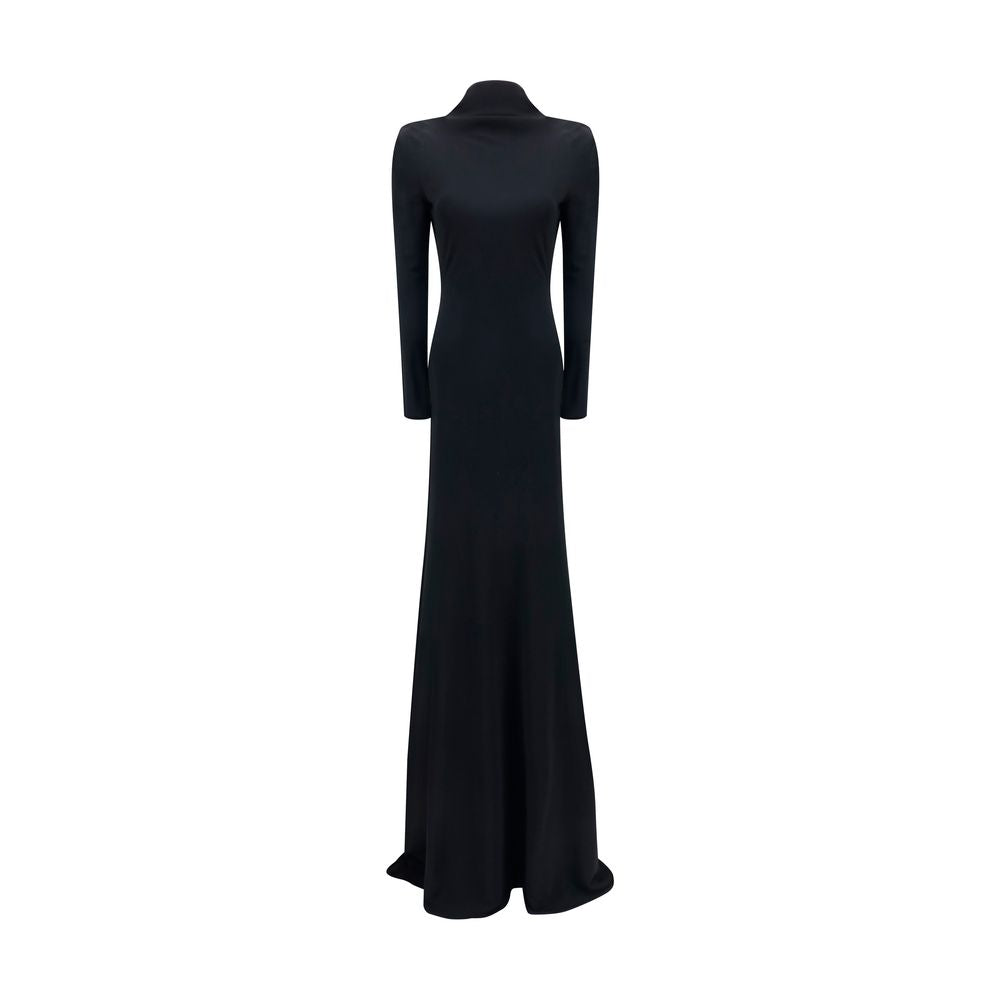 Tom Ford – Robe de soirée longue à épaules structurées