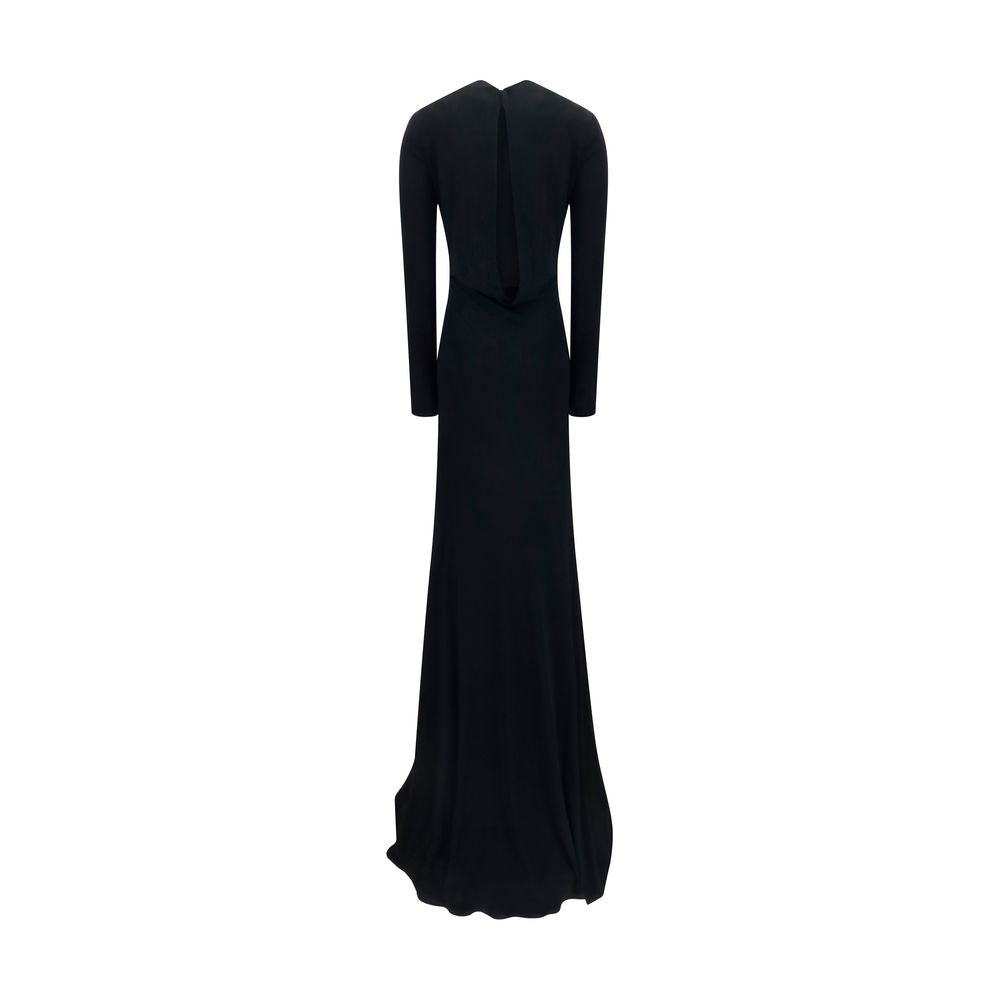 Tom Ford – Robe de soirée longue à épaules structurées