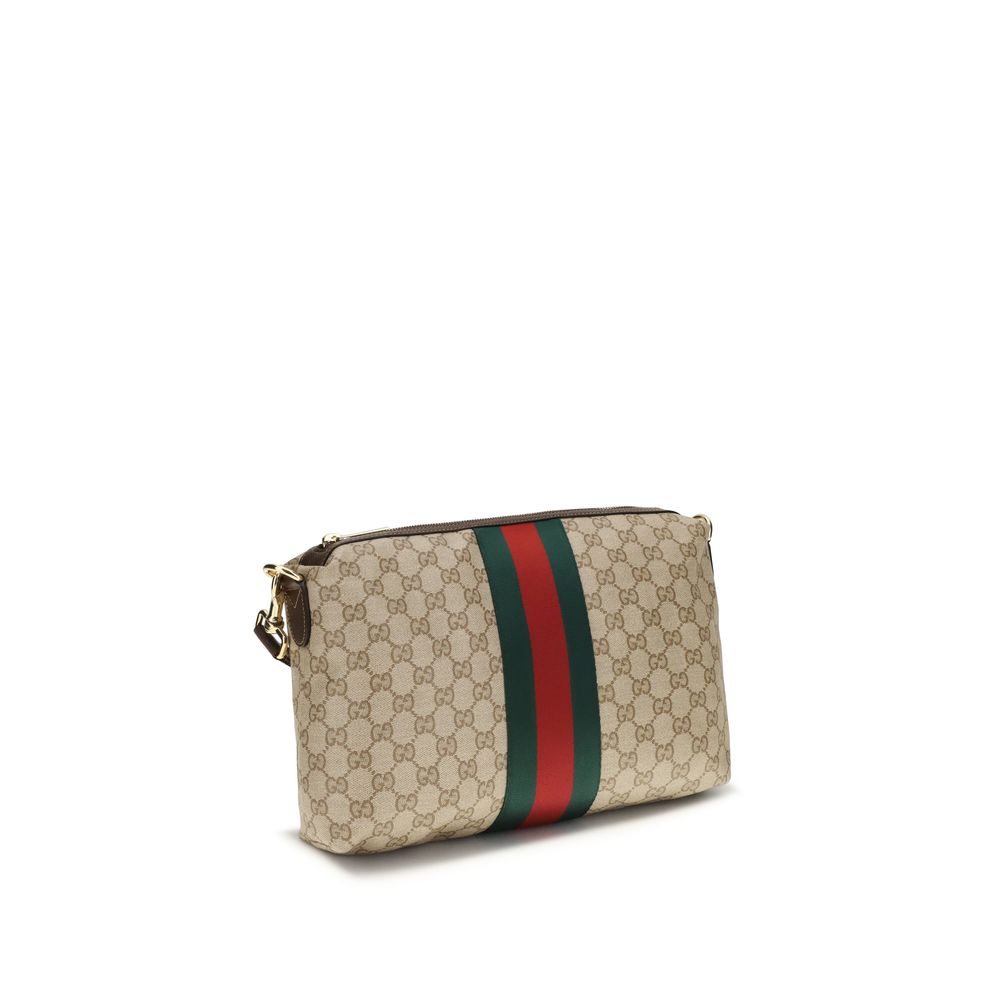 Gucci – Sac porté épaule GG Medium avec bande Web