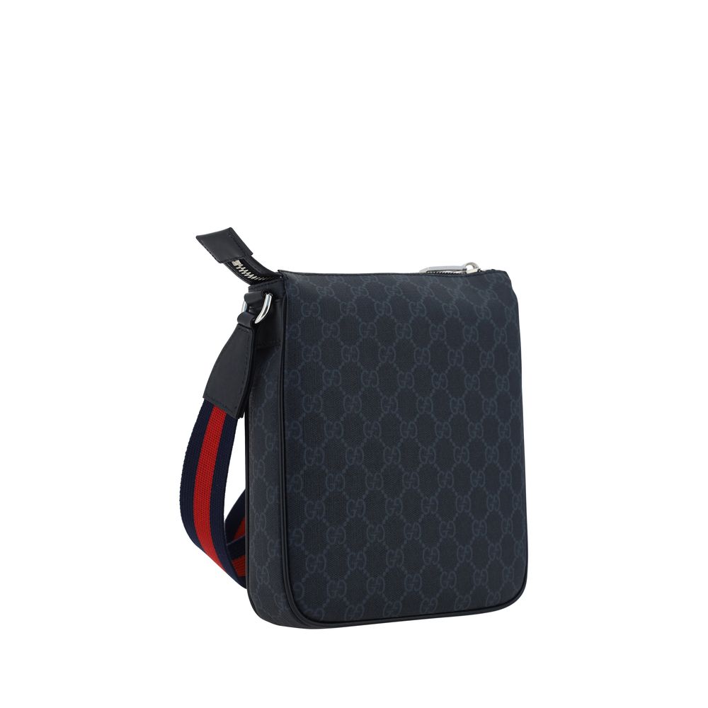 Gucci – Sac porté épaule GG Supreme avec poches zippées