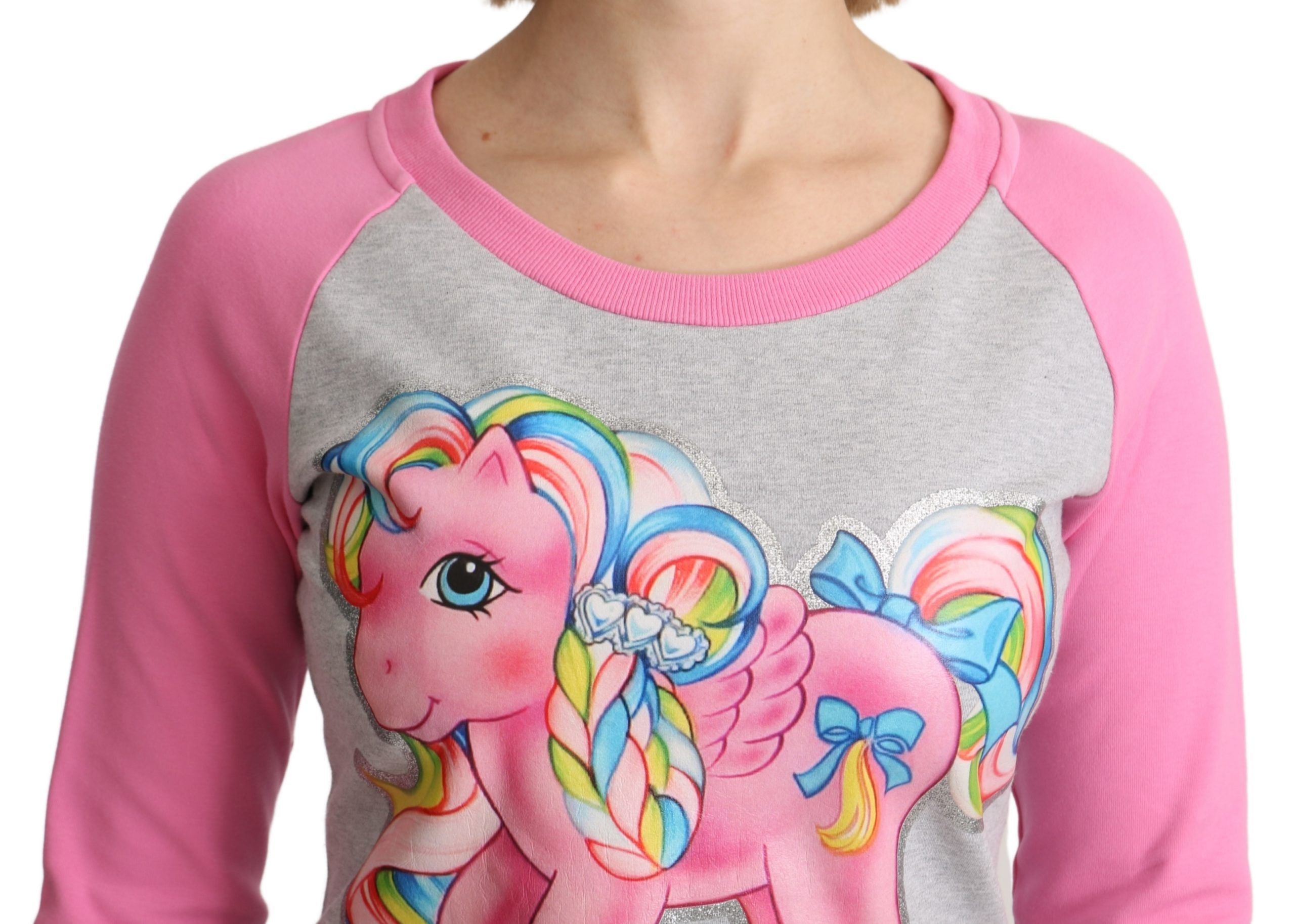 Graues My Little Pony Top-Strickkleid