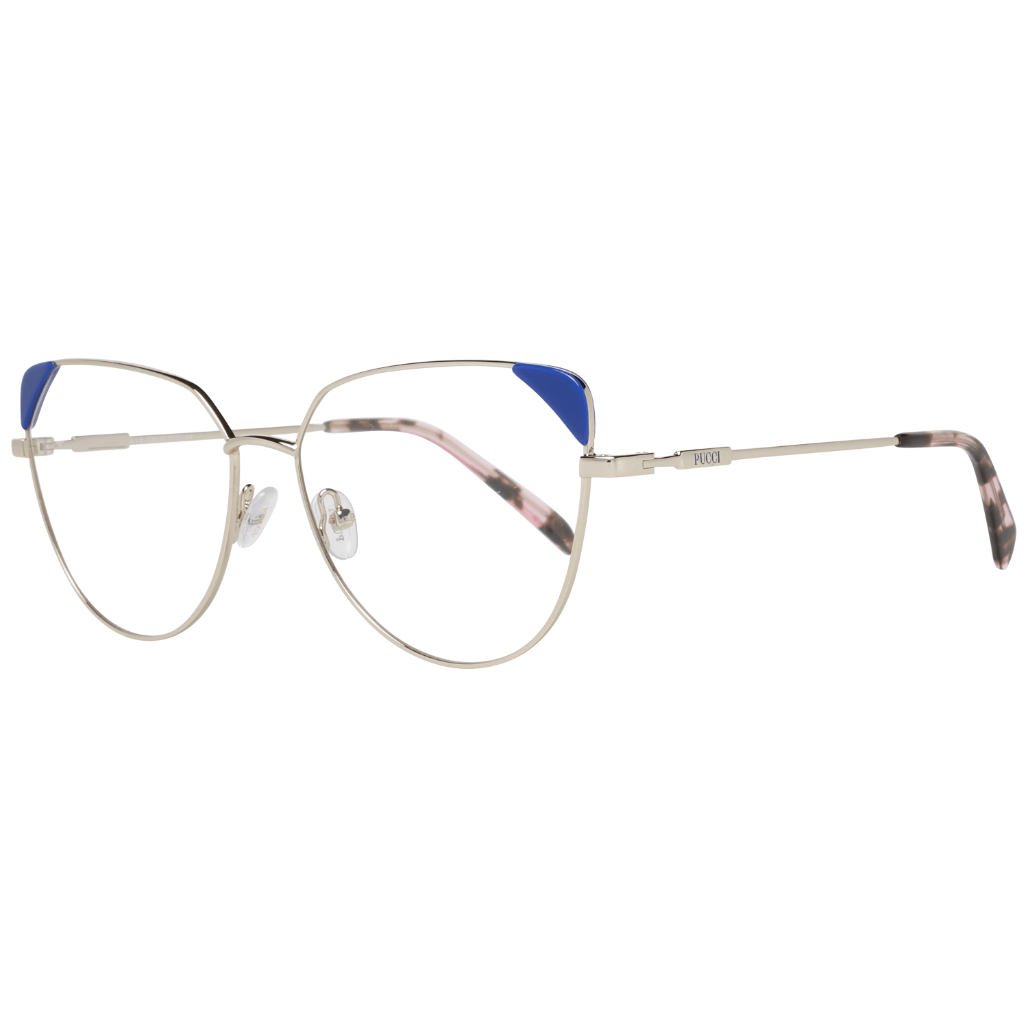 Gold Metal & Plastic Glasses (Frames)