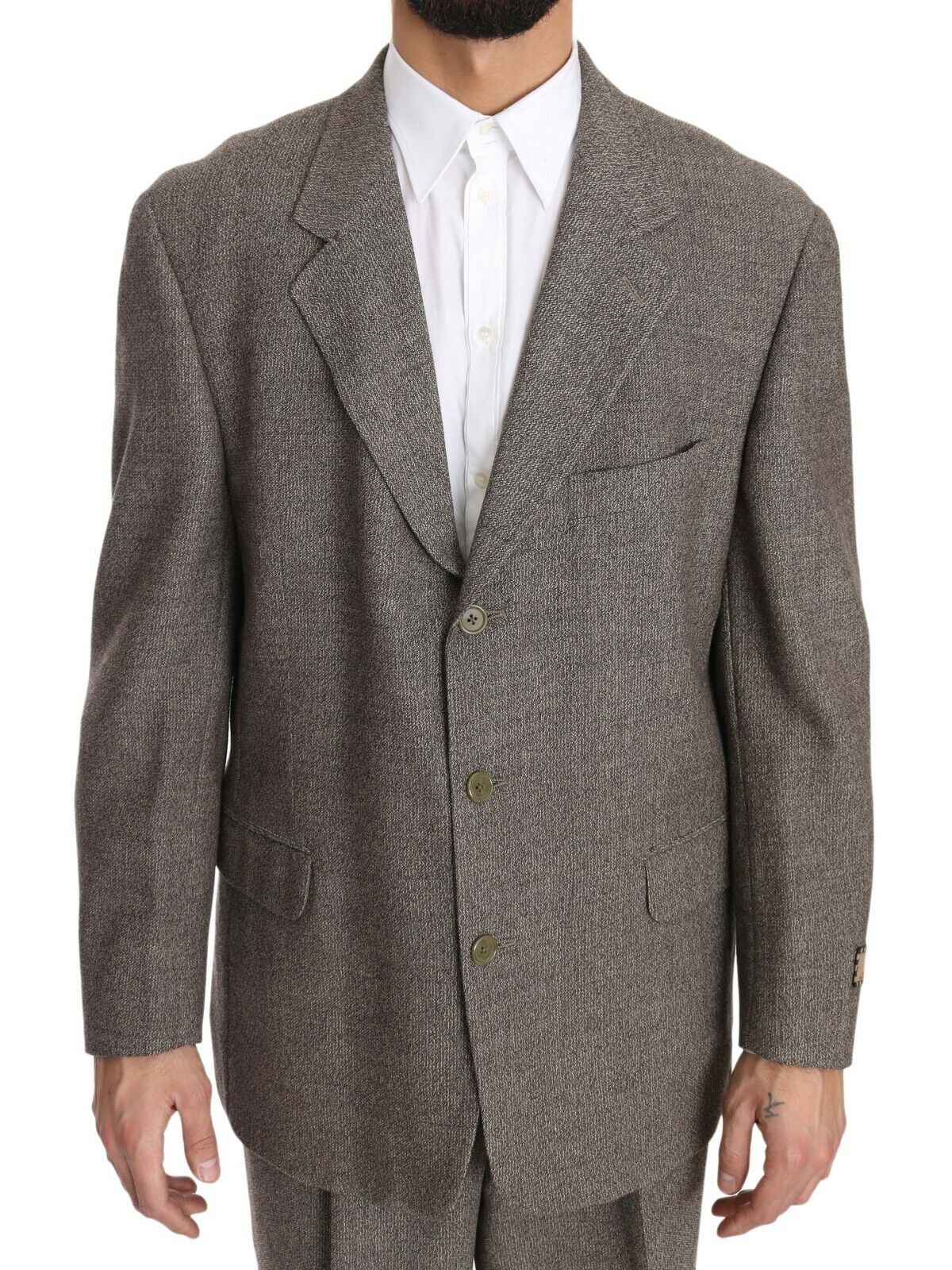 Costume Homme Marron en Laine