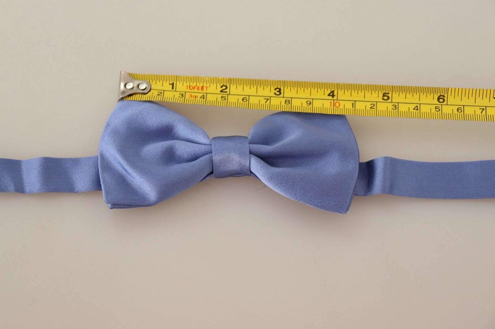 Purple 100% Silk Adjustable Neck Papillon Bow Tie