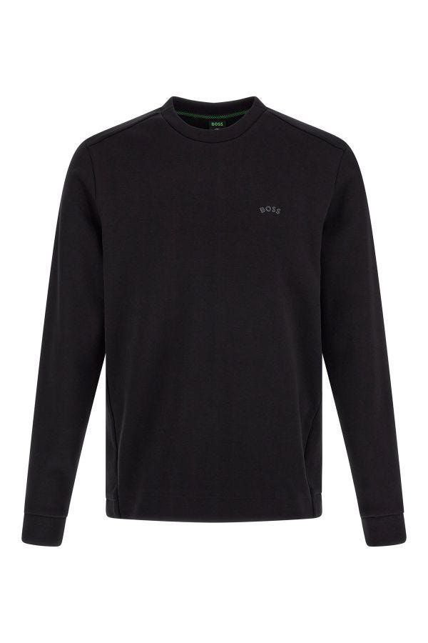 Sweatshirt Homme Noir en Coton
