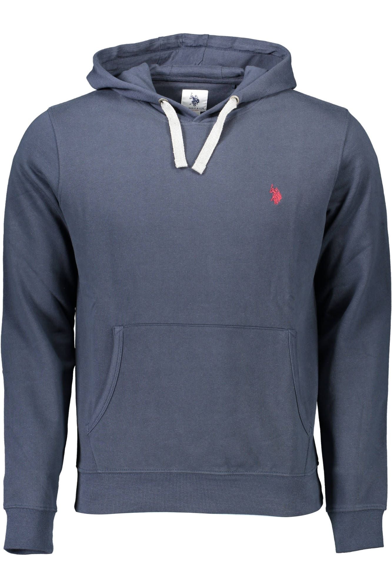 Blue Cotton Men Sweatshirt