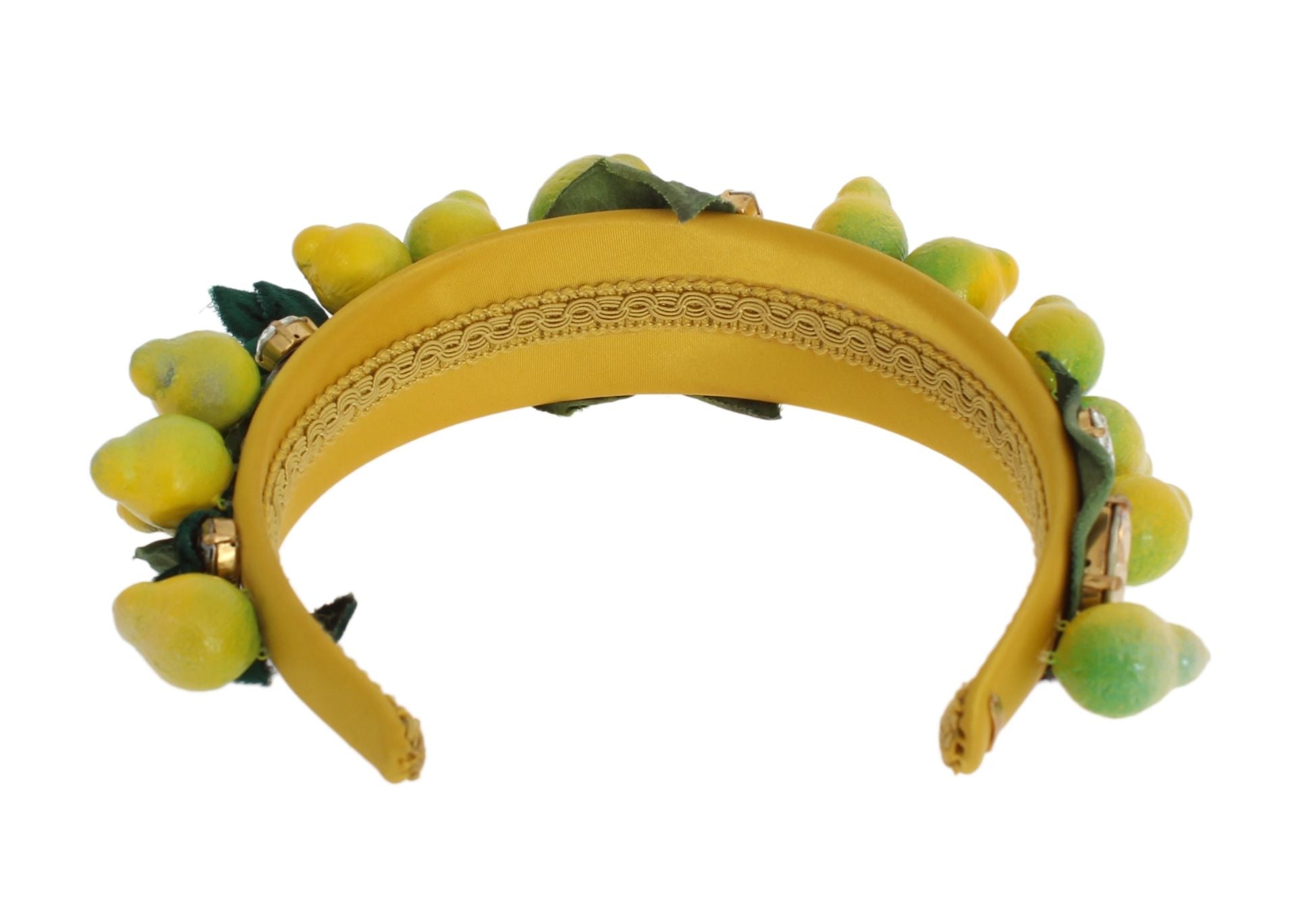 Yellow Lemons Sicily Crystal Diadem Tiara Headband